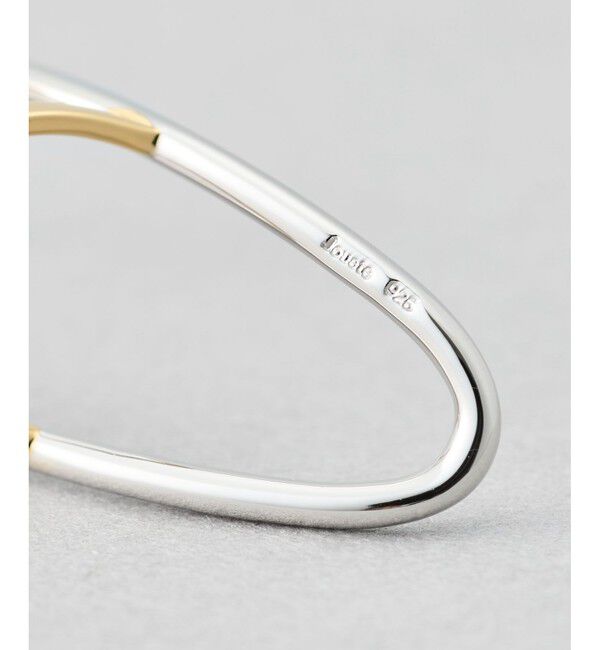 Jouete「イヤーカフス アーチ コンビカラー」|イヤーカフ|