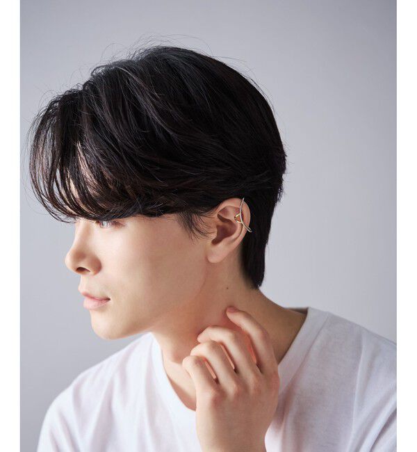 Jouete「イヤーカフス アーチ コンビカラー」|イヤーカフ|