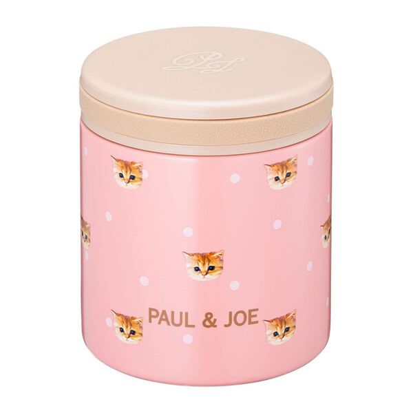 PAUL&JOE「フードポット・３８０ｍｌ／ポール＆ジョー・ブレイクタイム」|食器・キッチングッズ|ﾛｰｽﾞﾋﾟﾝｸ