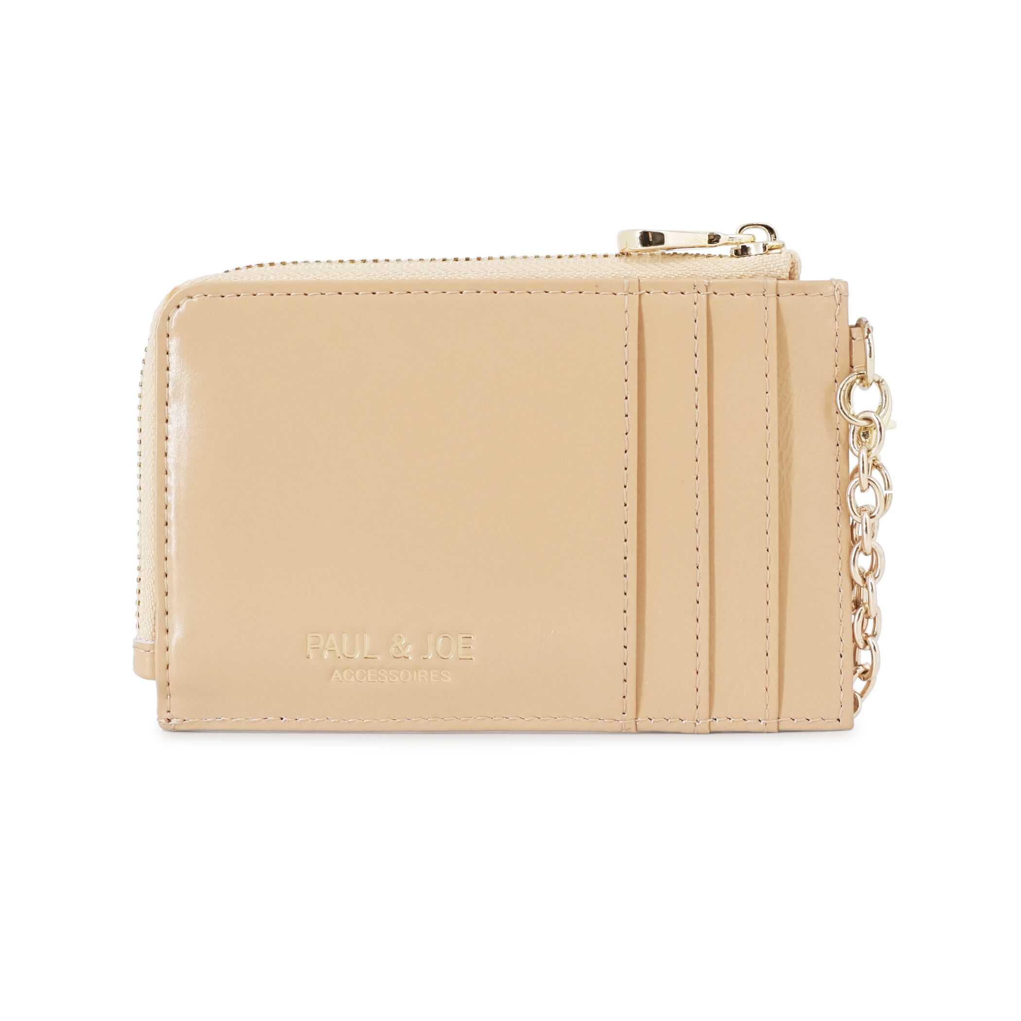 PAUL&JOE「パスコインケース／ＳＭＡＬＬ　ＣＡＴ　ＦＡＣＥ　ＭＥＴＡＬ」|定期入れ|