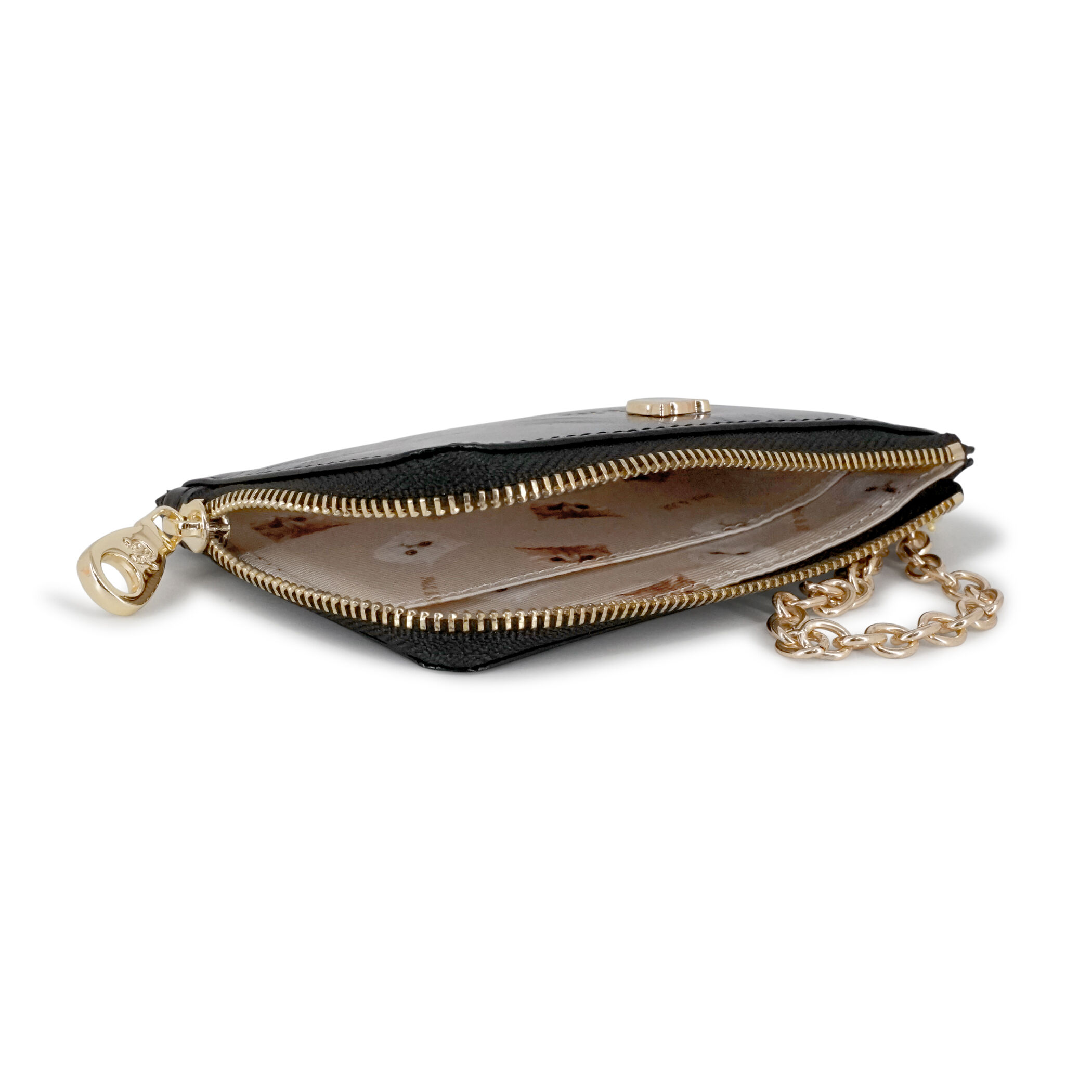 PAUL&JOE「パスコインケース／ＳＭＡＬＬ　ＣＡＴ　ＦＡＣＥ　ＭＥＴＡＬ」|定期入れ|