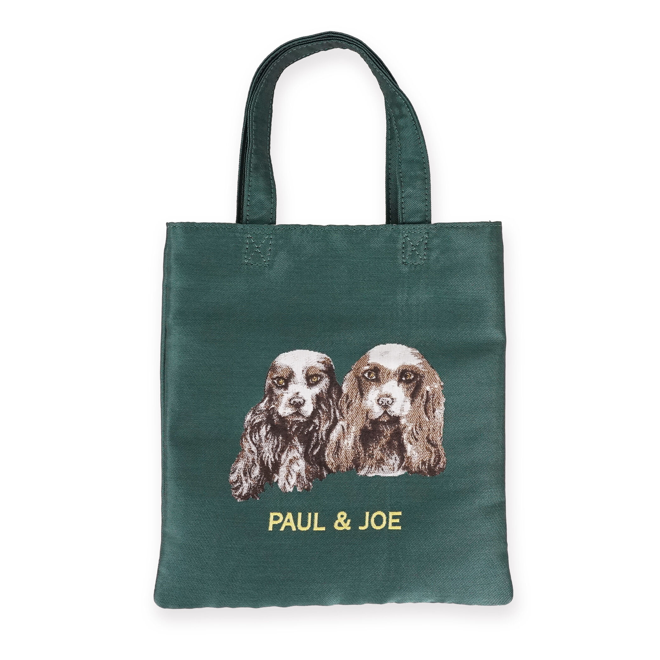 PAUL&JOE「ジャガードミニバッグ」|ショルダー・メッセンジャー|グリーン