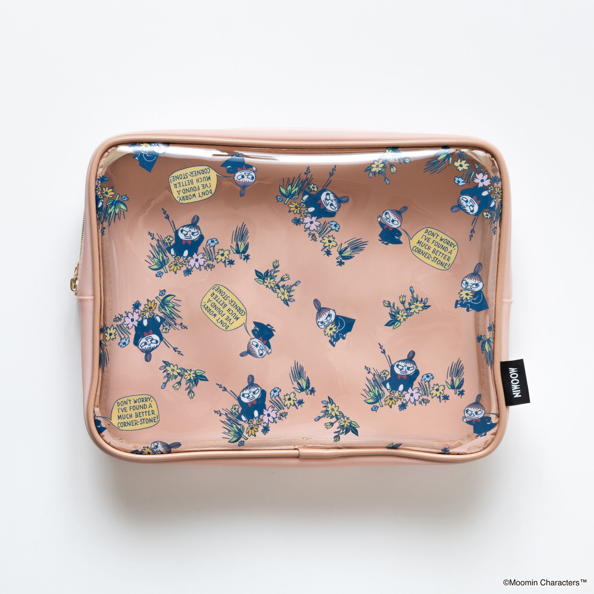  「MOOMIN PATTERN PVC  マルチポーチ」|ポーチ|