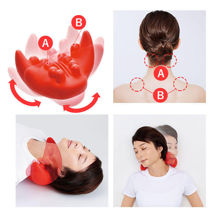 BACKYARD FAMILY「首 ストレッチャー 通販 マッサージ器 肩こり 首ゆら スマホ対策ストレッチャー  かたこり」|マッサージ・ボディスクラブ|