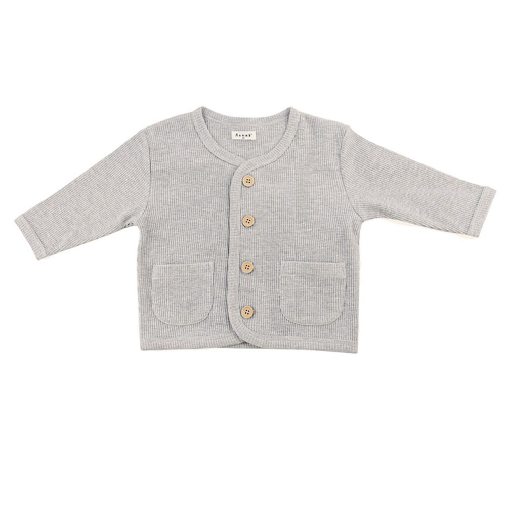 BACKYARD FAMILY「キッズ 男の子 カーディガン 通販 カーデガン 子供 上着 薄手 子供服 子ども服 ボーイズ」|その他|グレー1