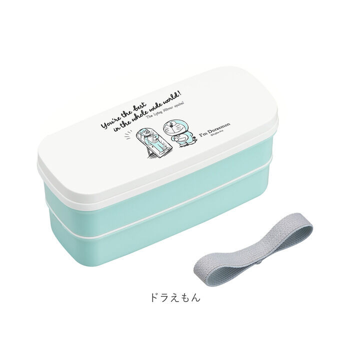 BACKYARD FAMILY「キャラクター ランチボックス 640ml 2段 通販 弁当箱 お弁当箱 ランチ 二段 ベルト付き」|食器・キッチングッズ|