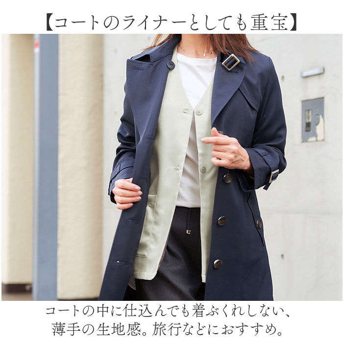 BACKYARD FAMILY「手ぶら ベスト レディース 通販 手ぶらベスト トップス 羽織り羽織 多機能ポケット 8ポケット」|その他|