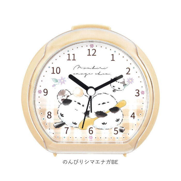 BACKYARD FAMILY「目覚まし時計 時計 キャラクター 通販 置き時計 置時計 ラウンド型クロック ラウンドクロック」|クロック・置時計|