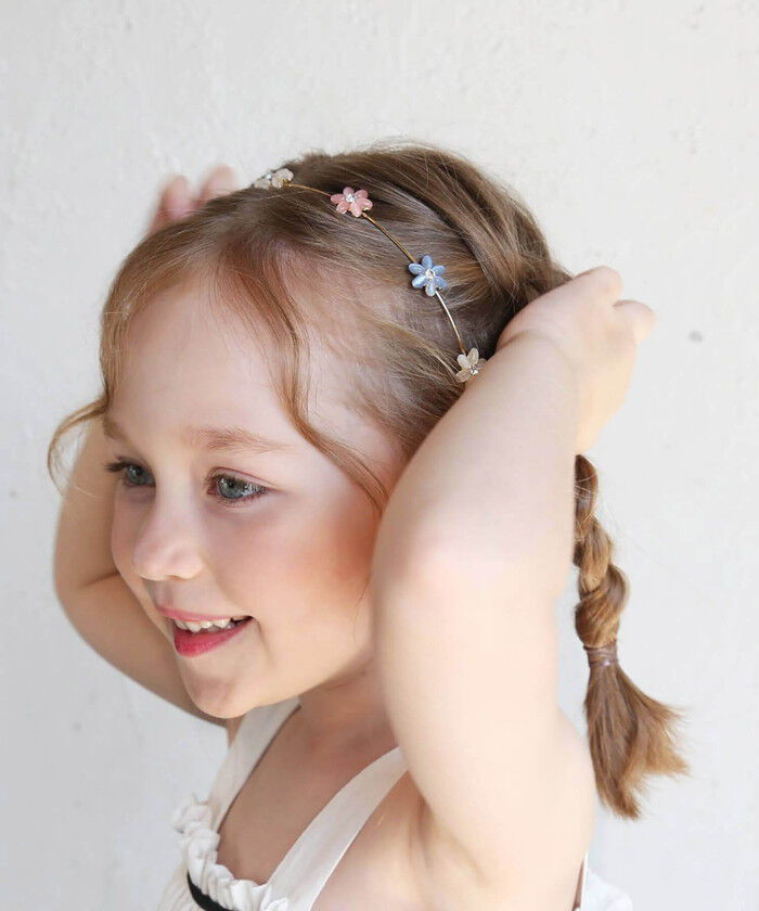 BACKYARD FAMILY「Rora カチューシャ 通販 花 キラキラ 68642302 髪飾り ヘッドドレス 子供 女の子」|その他|