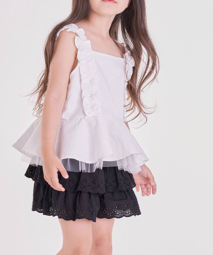 BACKYARD FAMILY「Rora キュロット キッズ 通販 ローラ キュロットパンツ ミントカンカン キュロットスカート」|その他|