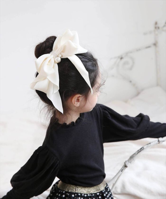 BACKYARD FAMILY「リボン 大きめ ヘアゴム キッズ 通販 ヘア ゴム 髪飾り 子供 子ども 子供用 女の子 卒園式」|その他|