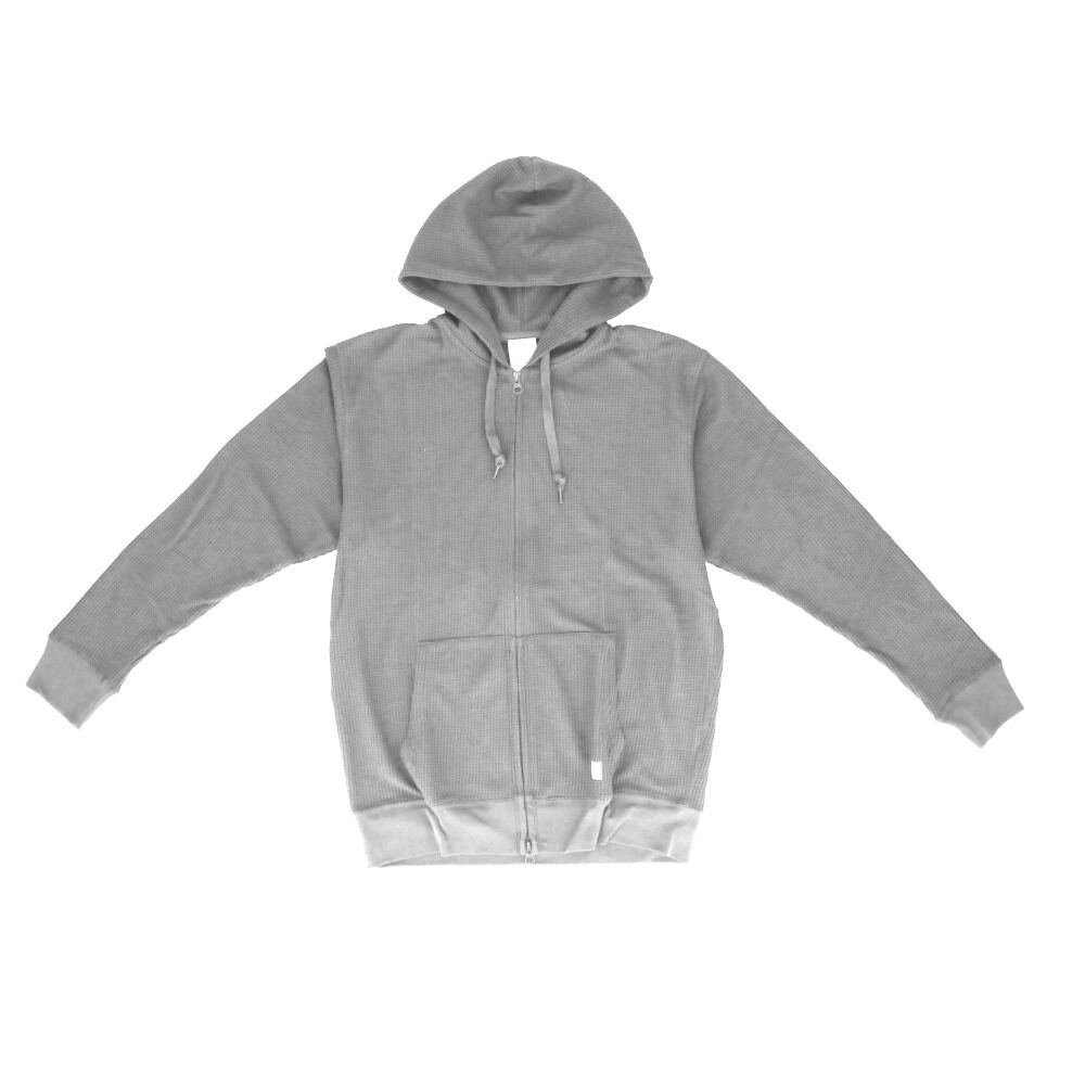 BACKYARD FAMILY「JEMORGAN ワッフル JD610-12S ジェーイーモーガン 通販 パーカー フーディー」|パーカー|グレー1