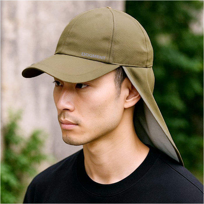 BACKYARD FAMILY「キャップ 深め 通販 防水キャップ 帽子 ぼうし メンズ サイズ調整可能 防水 男女兼用 日よけ」|キャップ・キャスケット|