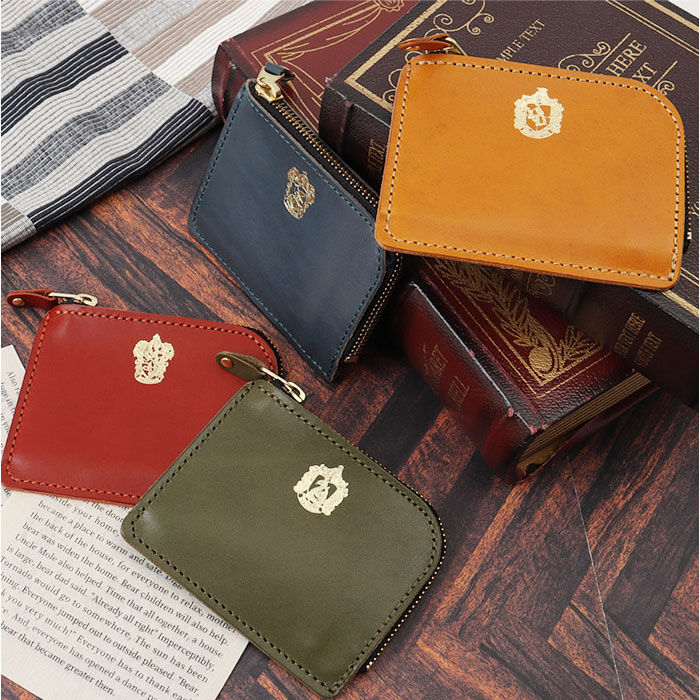 BACKYARD FAMILY「ハリーポッター グッズ 財布 F238222 通販 日本製 栃木レザー 二つ折り財布」|財布|