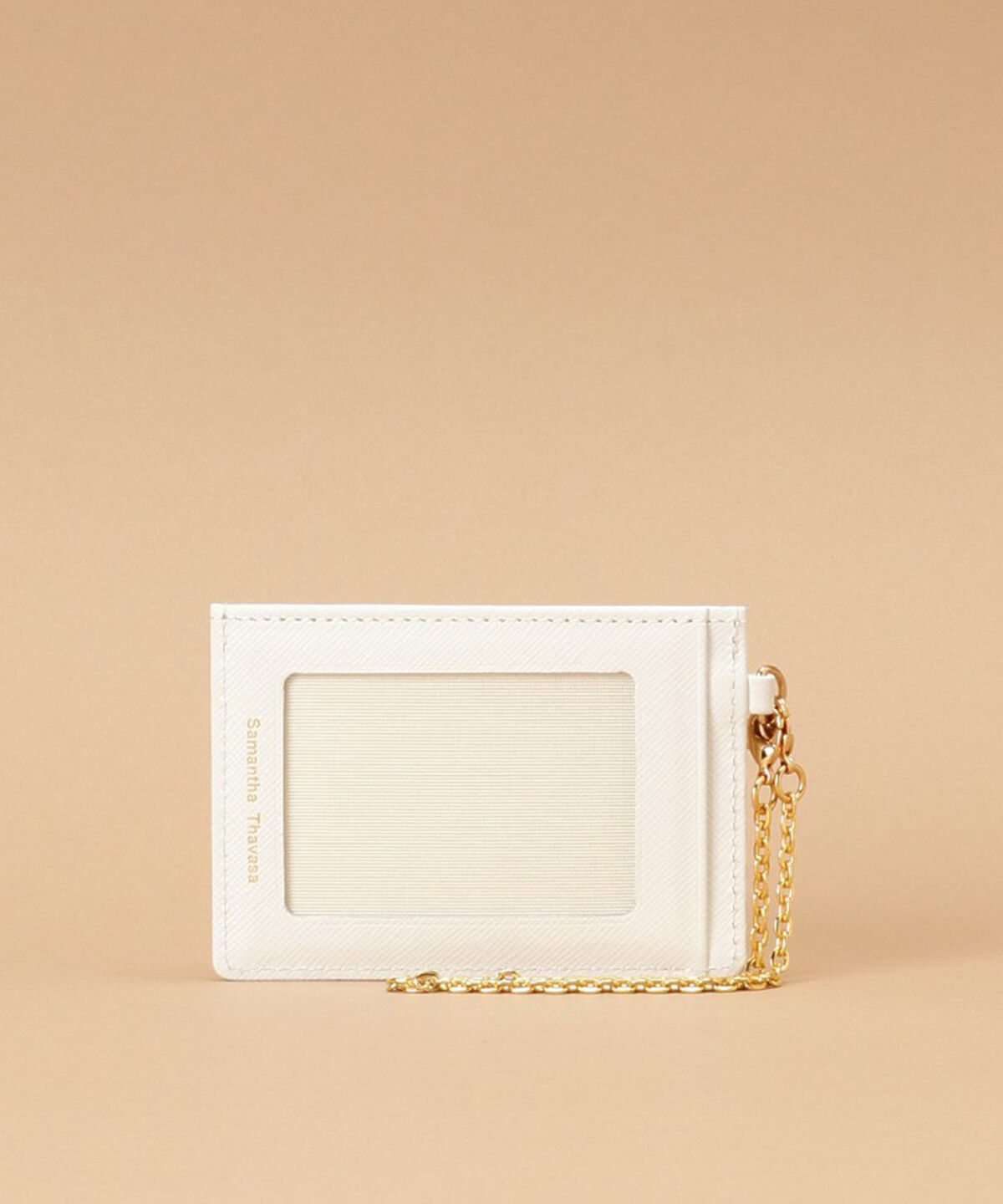 Samantha Thavasa「ラメレザービジュー パスケース」|定期入れ|