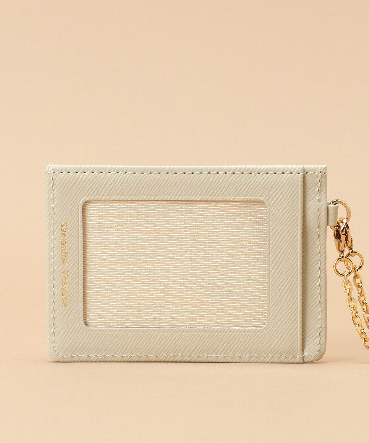 Samantha Thavasa「ラメレザービジュー パスケース」|定期入れ|