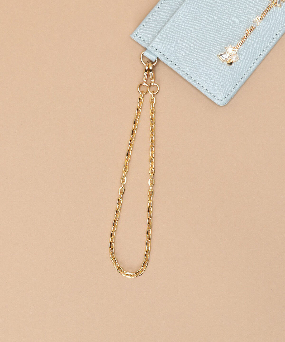 Samantha Thavasa「ラメレザービジュー パスケース」|定期入れ|