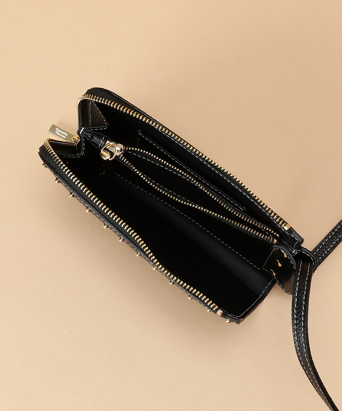 Samantha Thavasa「スタッズデザイン ウォレットショルダー」|ショルダー・メッセンジャー|