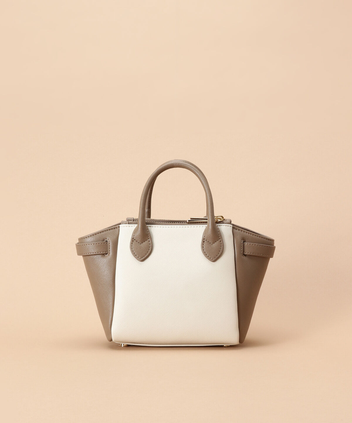 Samantha Thavasa「バイカラーベルトデザイン サマンサアゼル 小サイズ」|ハンドバッグ|