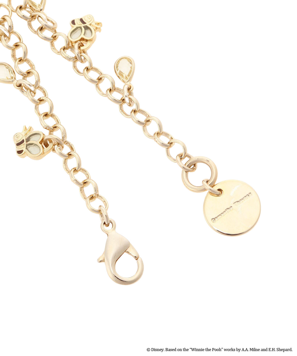 Samantha Thavasa「『くまのプーさん』コレクション バッグチャーム（花束）」|チャーム・キーホルダー|