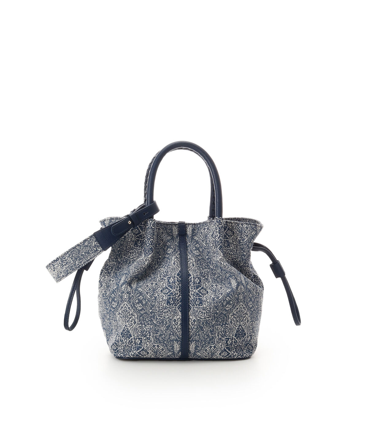 Samantha Thavasa「エキゾチックモチーフジャガード巾着バッグ」|ショルダー・メッセンジャー|