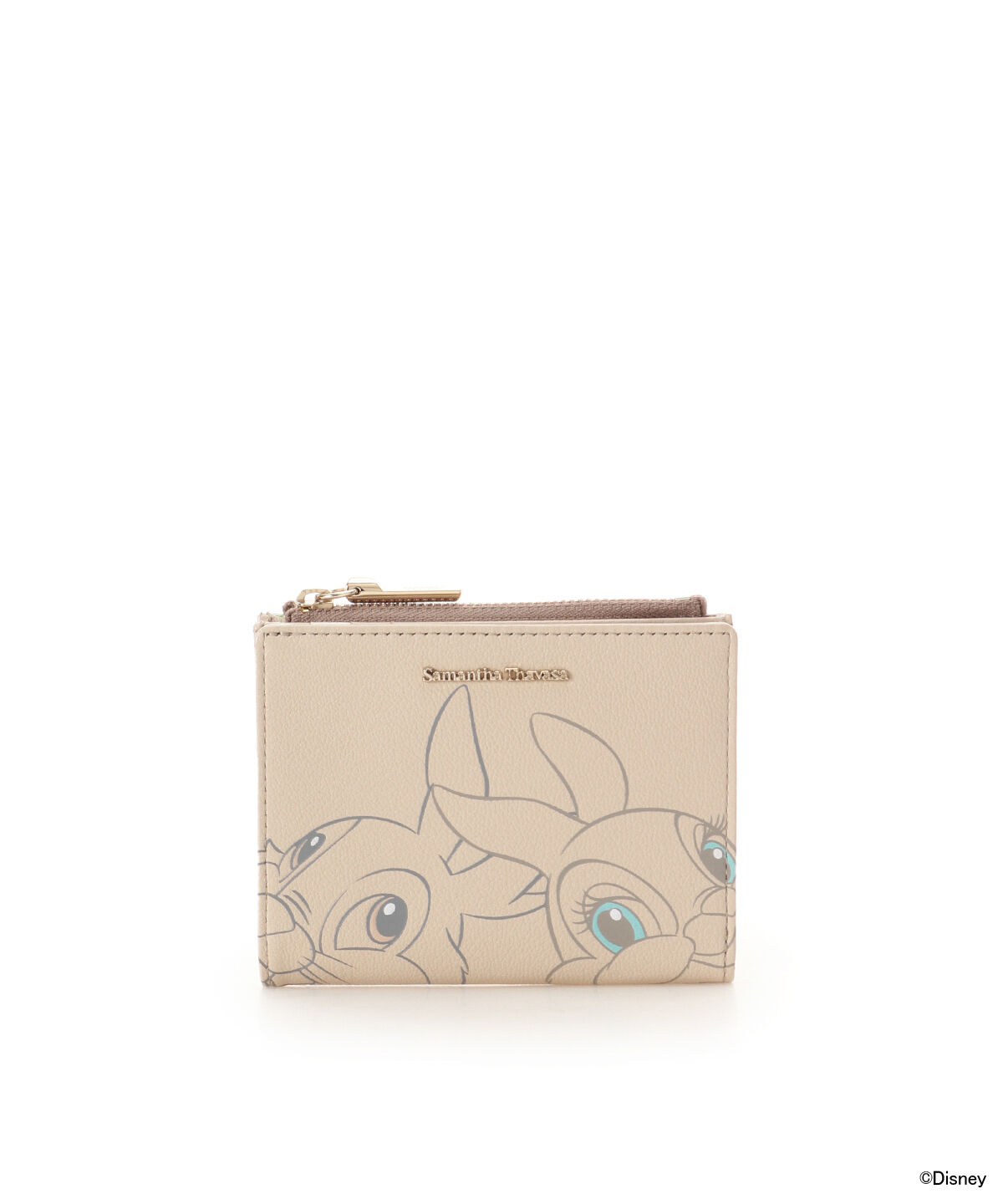 Samantha Thavasa「『バンビ』コレクション 折財布」|財布|ベージュ
