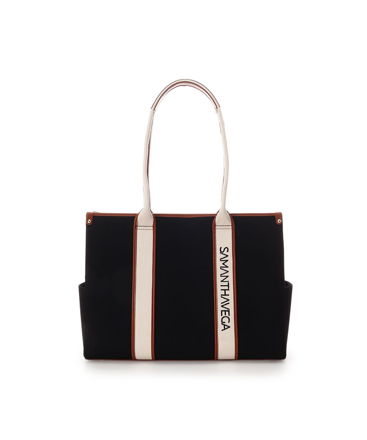 Samantha Vega「ロゴテープキャンバスA4トートバッグ」|トートバッグ|マルチカラー