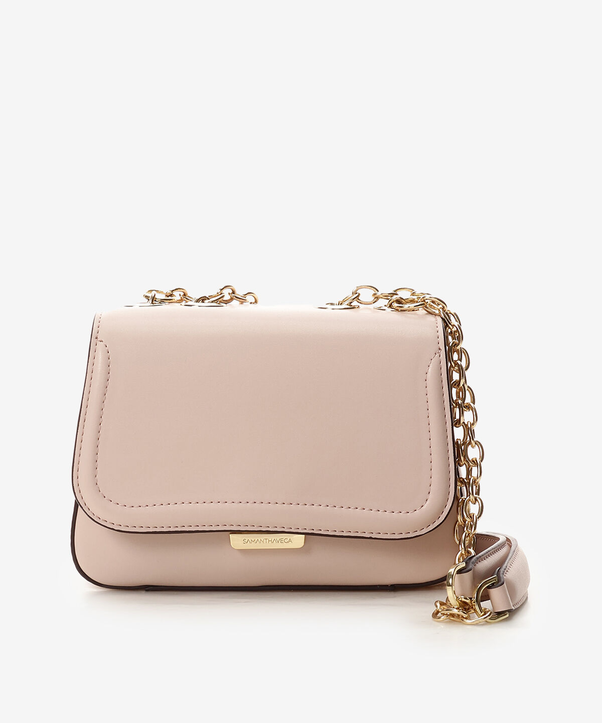Samantha Vega「バイカラーチェーンショルダーバッグ」|ショルダー・メッセンジャー|ピンク