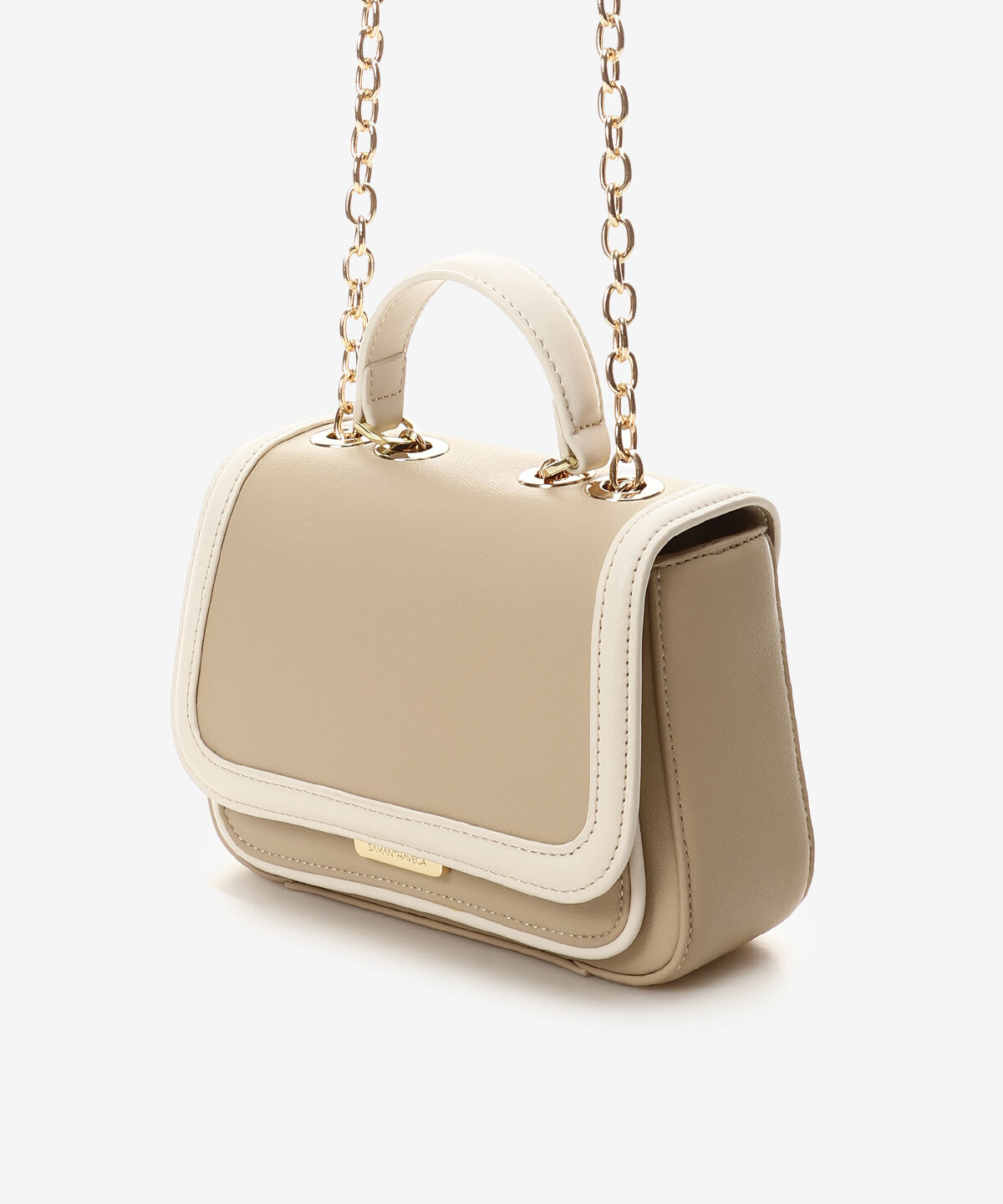Samantha Vega「バイカラーチェーンショルダーバッグ」|ショルダー・メッセンジャー|