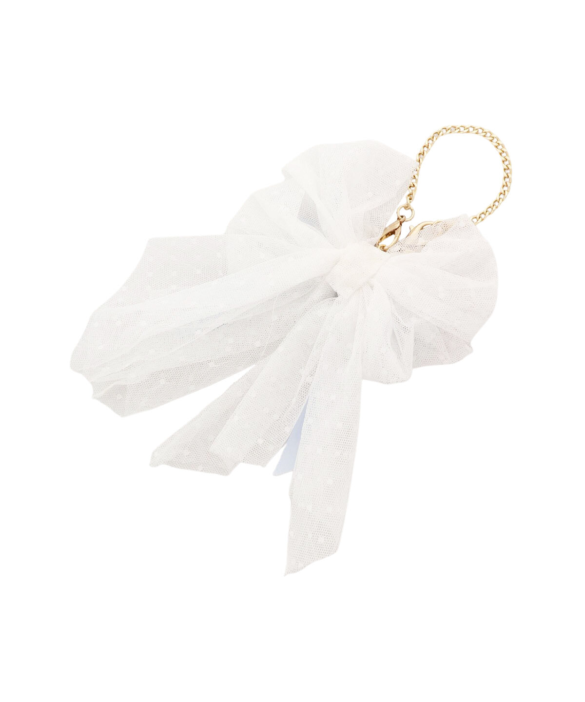 Samantha Vega「チュールリボンバッグチャーム」|チャーム・キーホルダー|