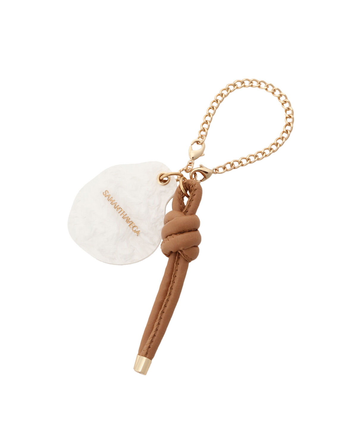 Samantha Vega「スライドミラーチャーム」|チャーム・キーホルダー|ホワイト