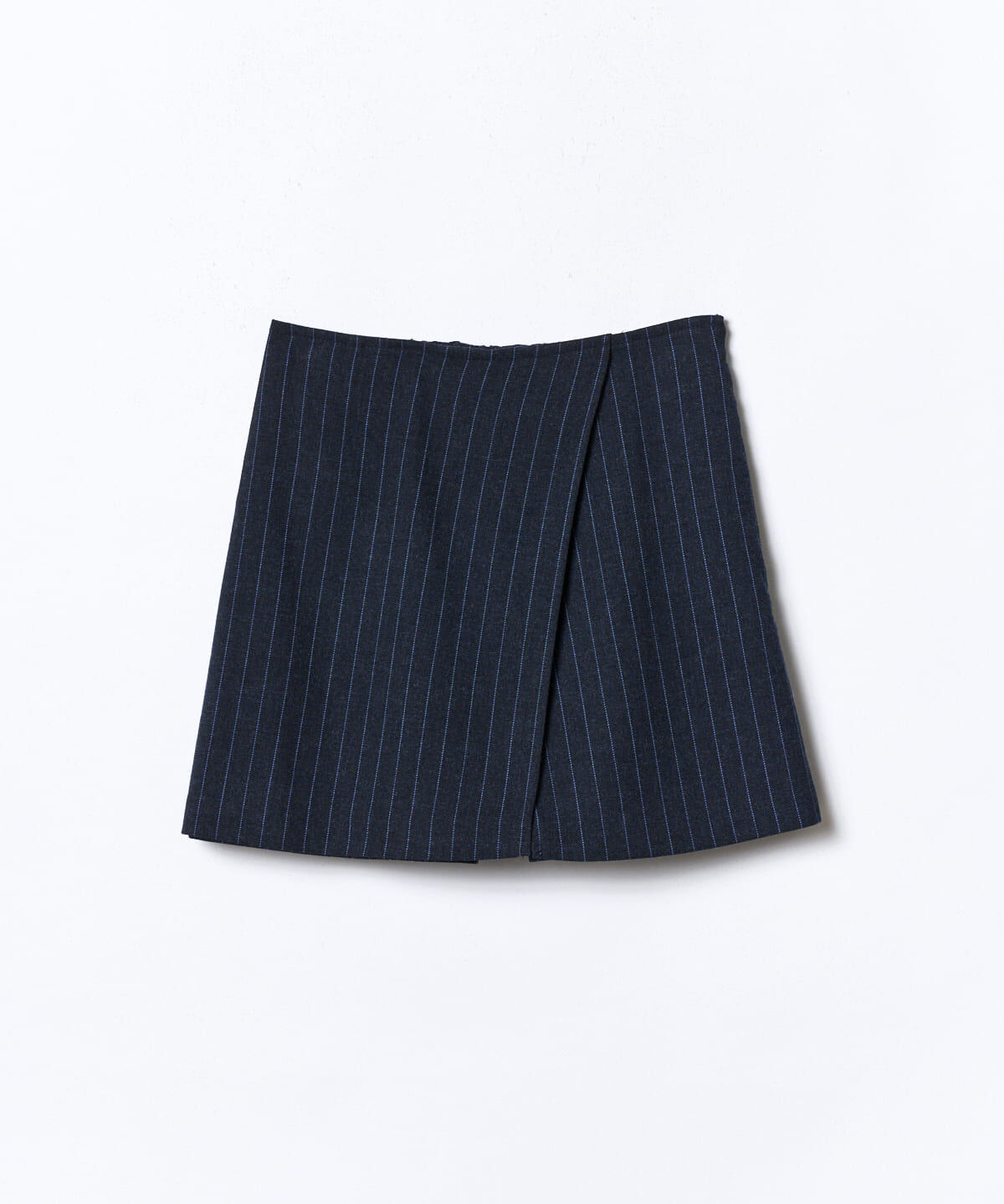 REDYAZEL「ストライプラップミニスカパン」|台形|