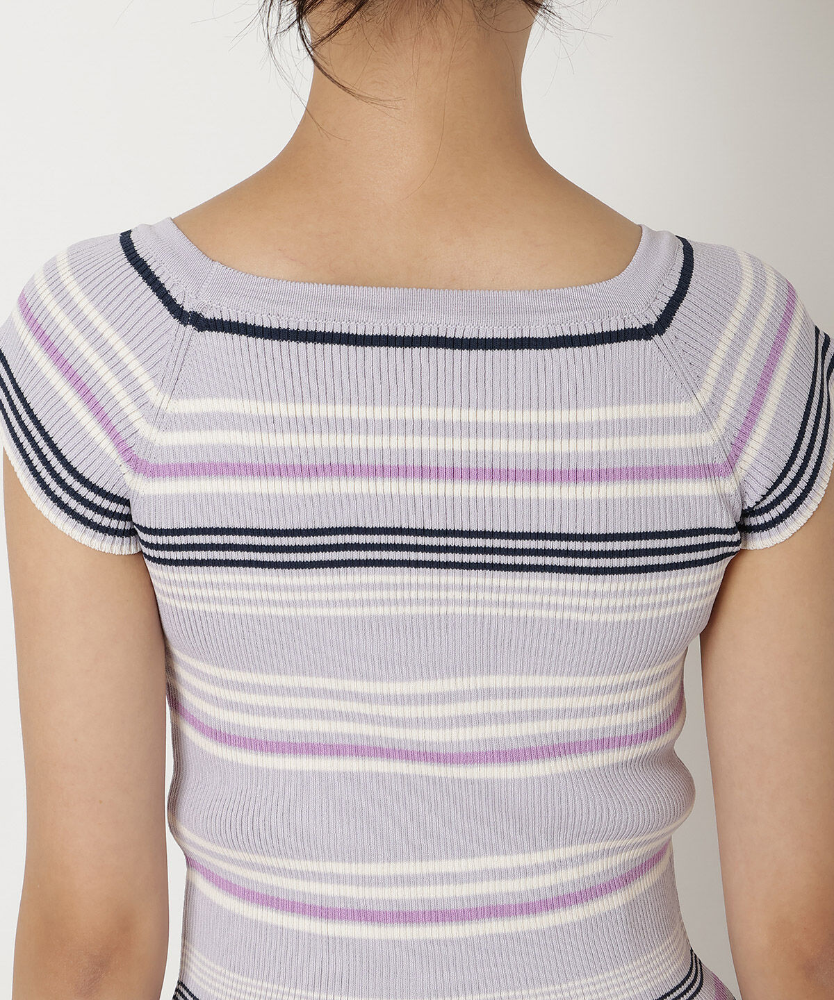 REDYAZEL「ボーダーリブニット」|ニット・セーター|