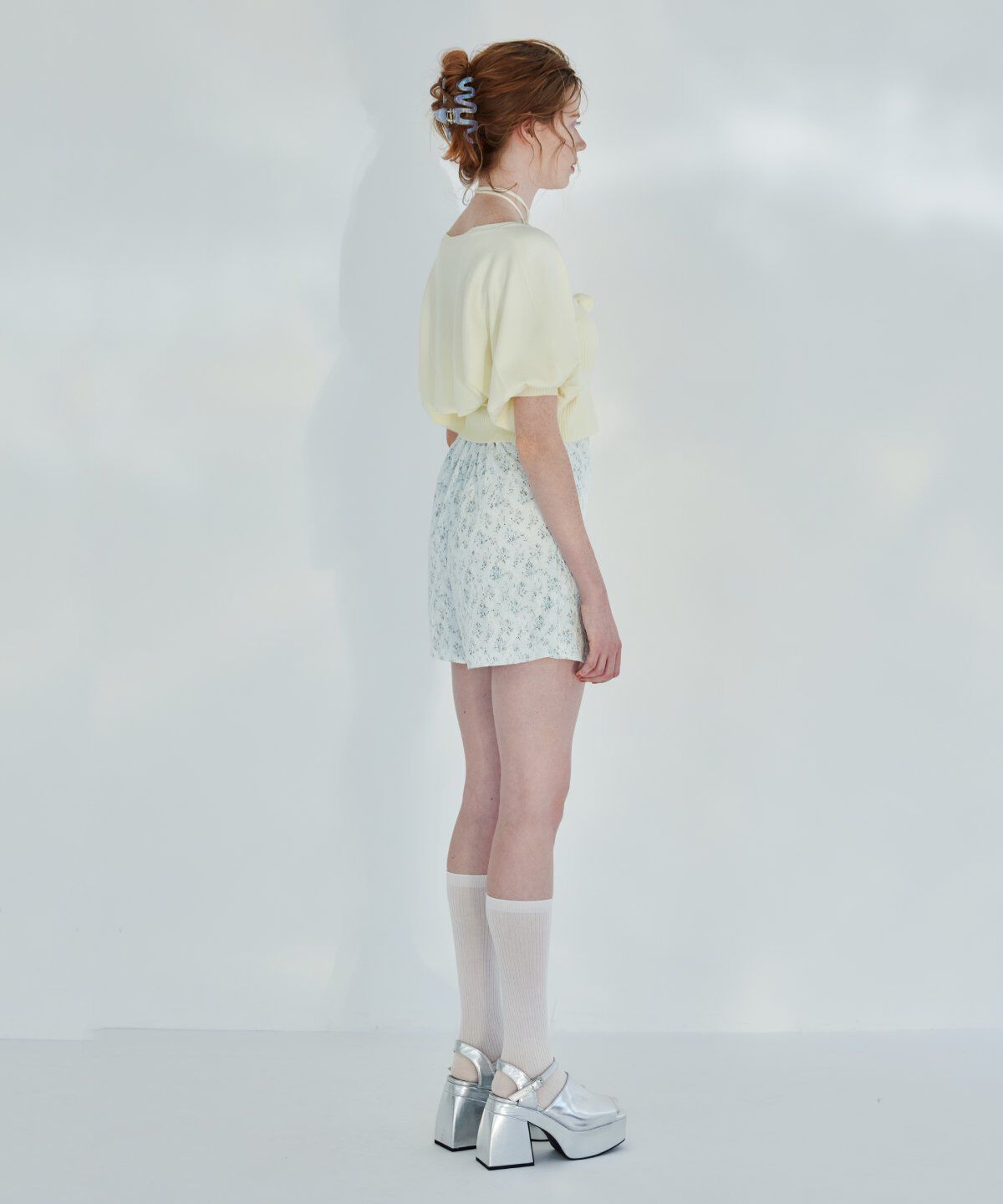 REDYAZEL「フラワーレーススカショーパン」|キュロット|