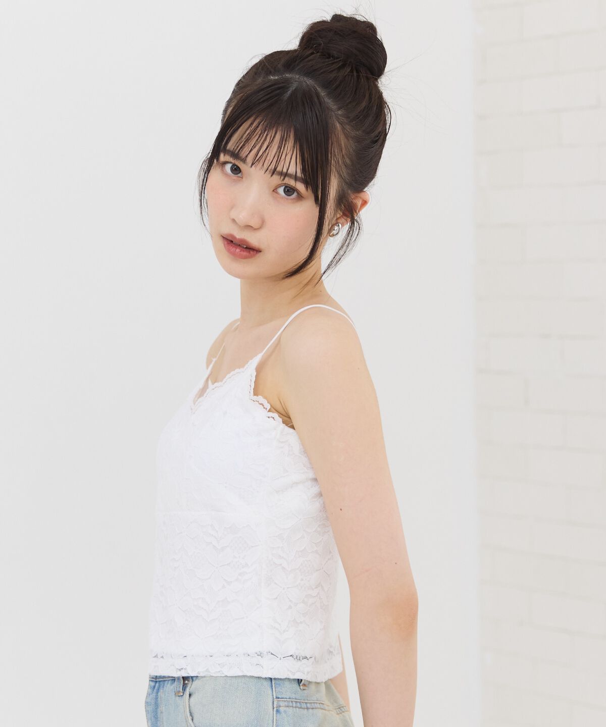 REDYAZEL「カップインレースキャミ」|キャミソール|