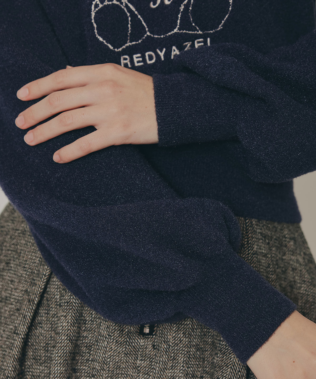 REDYAZEL「Azelyフラッフィニットプルオーバー」|ニット・セーター|