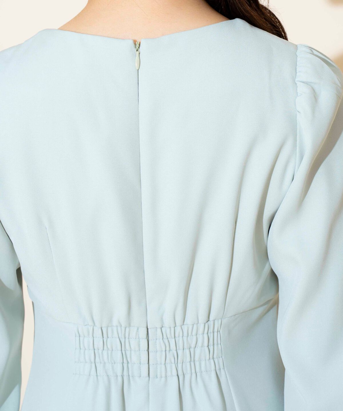 WILLSELECTION「ギャザーリボンフレアミニワンピース」|ワンピース|