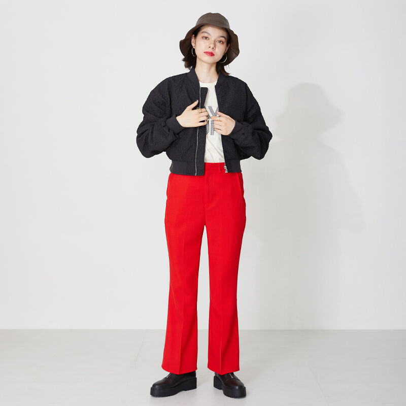 ORiental TRaffic「厚底フロントジップブーツ/31402」|ショートブーツ|