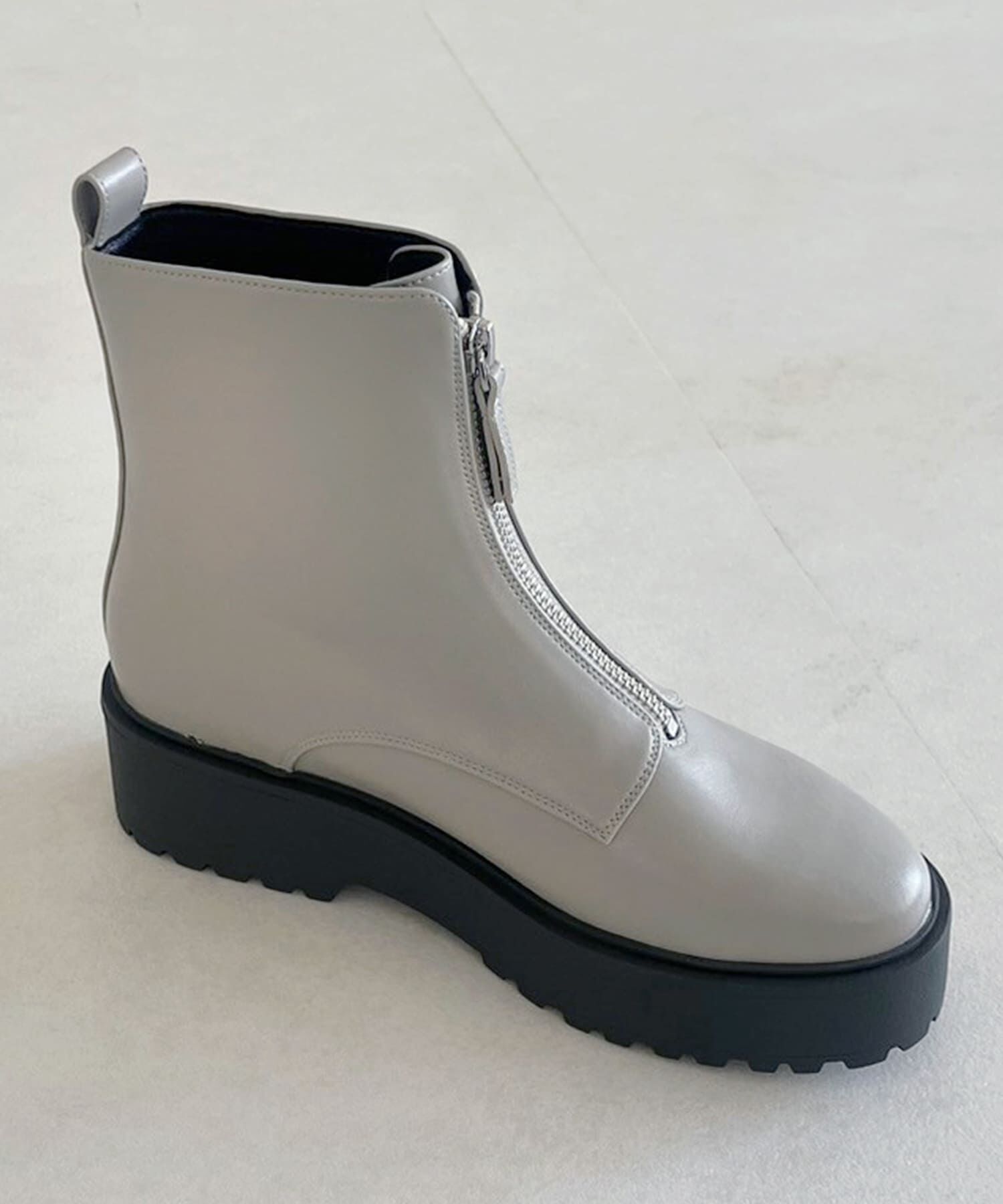 ORiental TRaffic「厚底フロントジップブーツ/31402」|ショートブーツ|