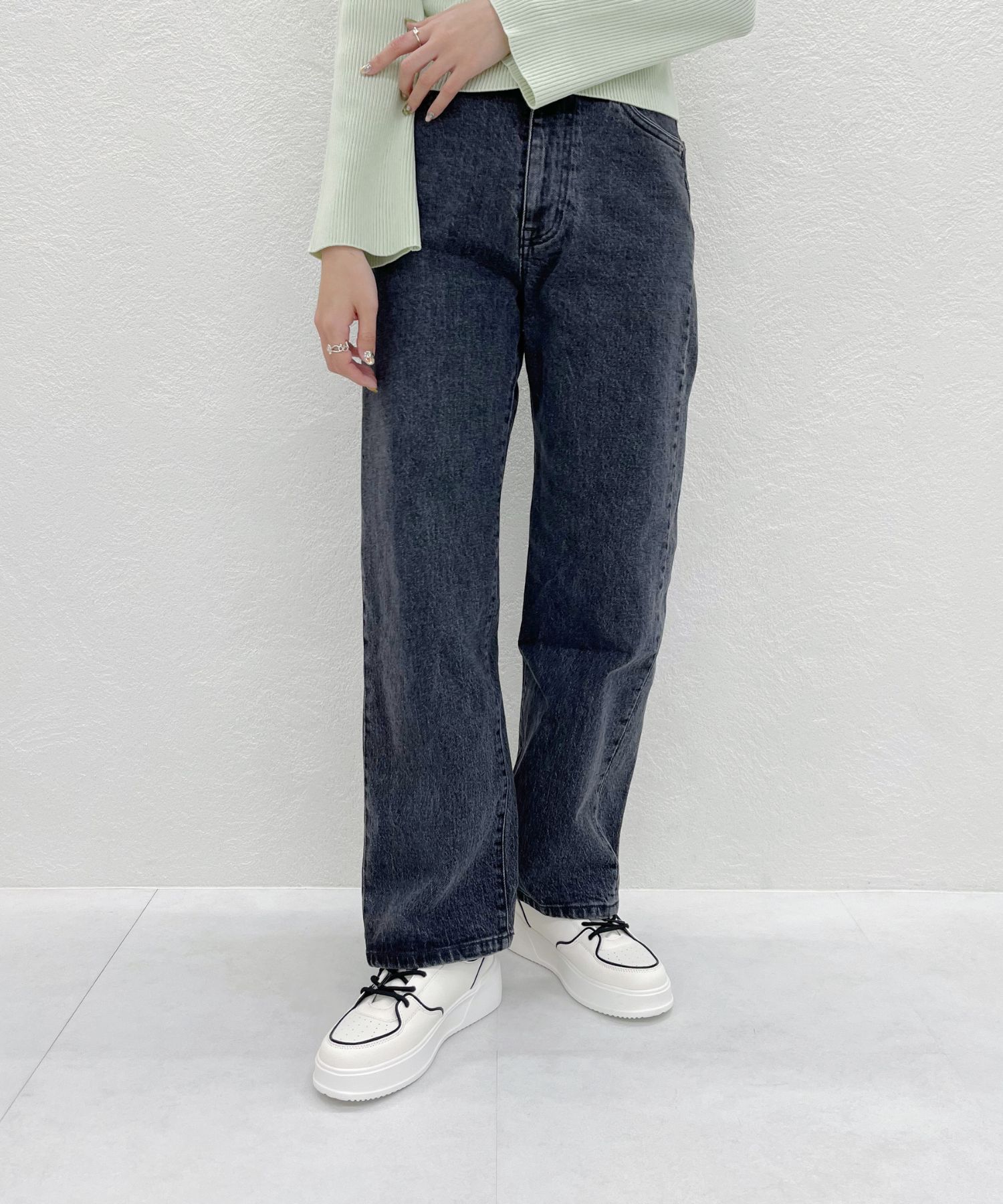 ORiental TRaffic「【新色追加】バイカラー ボリュームソール スニーカー /OT3750 厚底  クッション 軽量」|スニーカー|