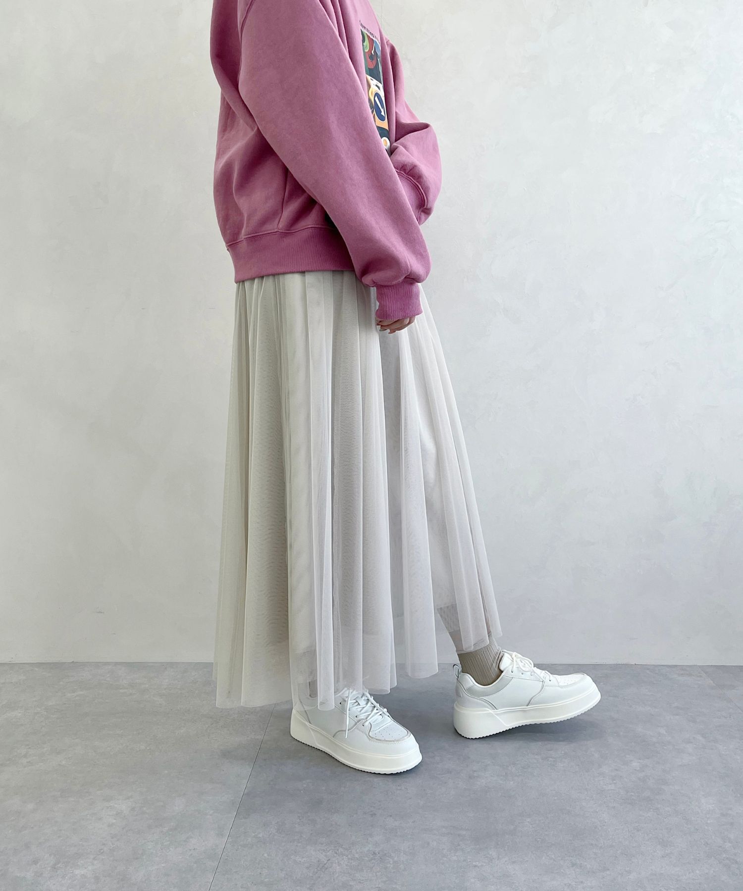 ORiental TRaffic「【新色追加】バイカラー ボリュームソール スニーカー /OT3750 厚底  クッション 軽量」|スニーカー|