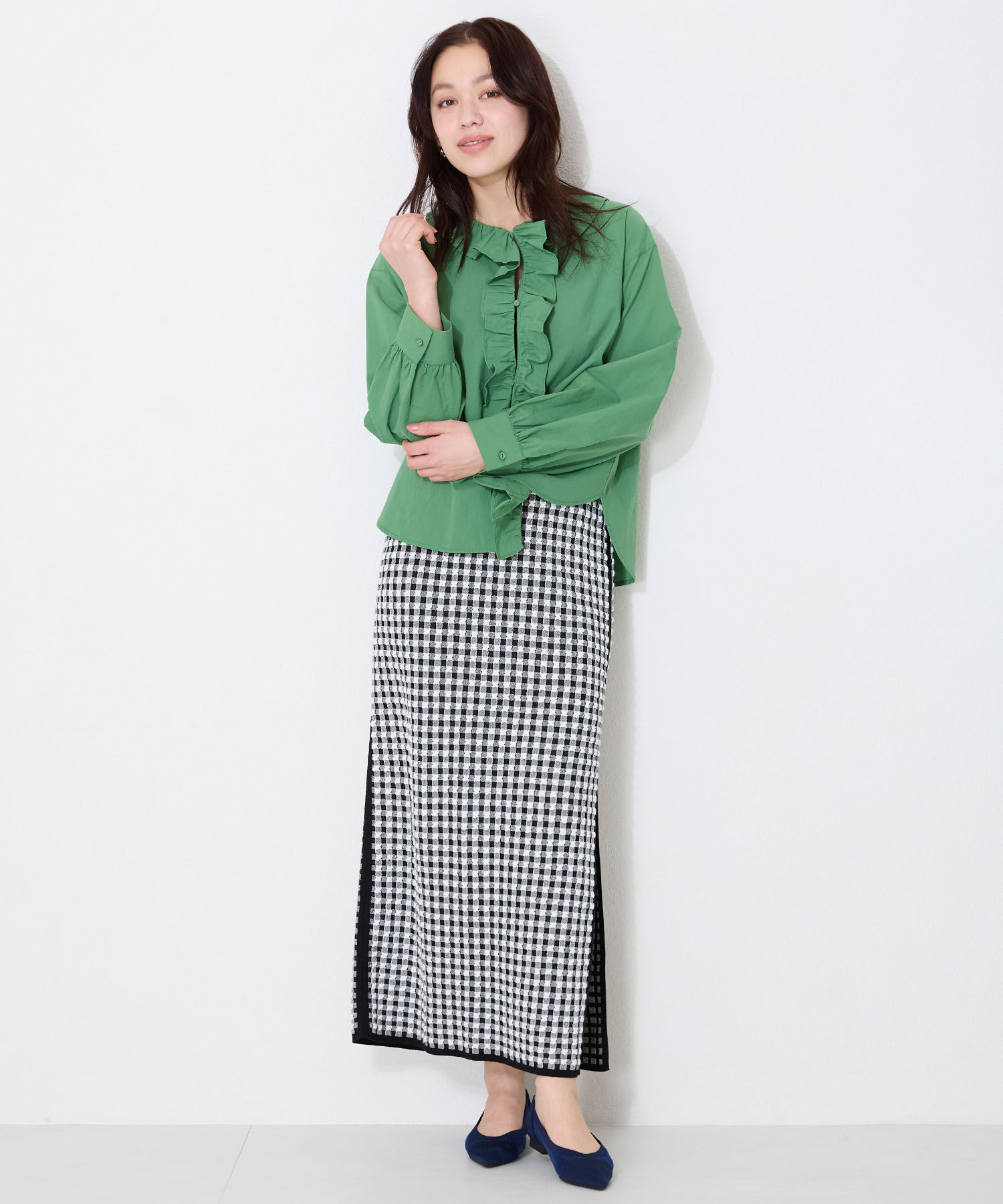 WA Oriental TRaffic「●人気アイテム● 軽量 シアー ニットパンプス /52108 柔らかい クッション」|パンプス|