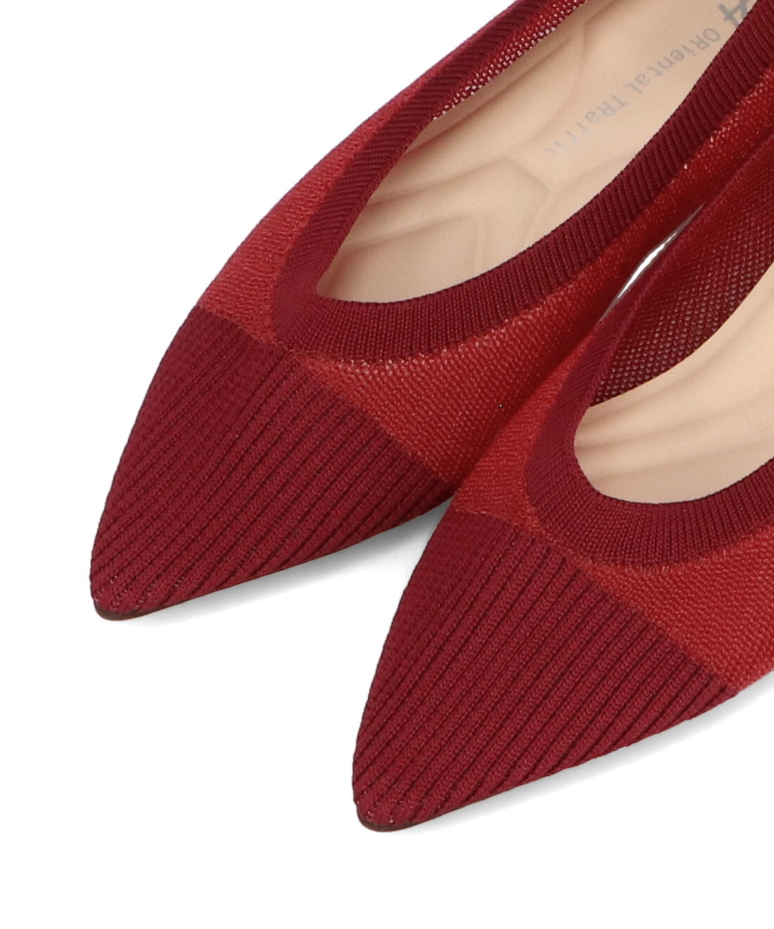 WA Oriental TRaffic「●人気アイテム● 軽量 シアー ニットパンプス /52108 柔らかい クッション」|パンプス|