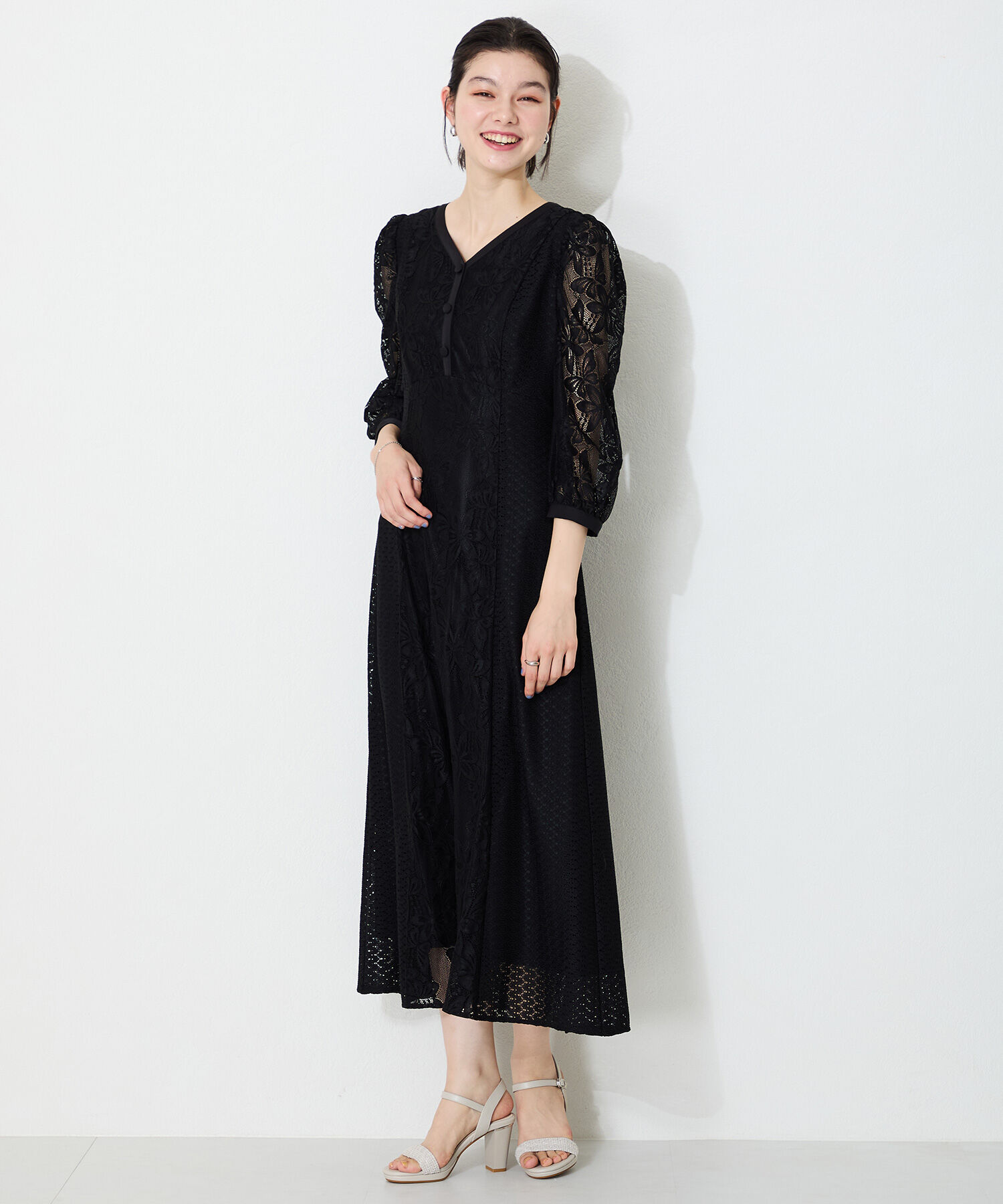 ORiental TRaffic「●2025春夏新作●ラウンドトゥラインヒールサンダル/51208 サンダル トレンド 人気」|サンダル|