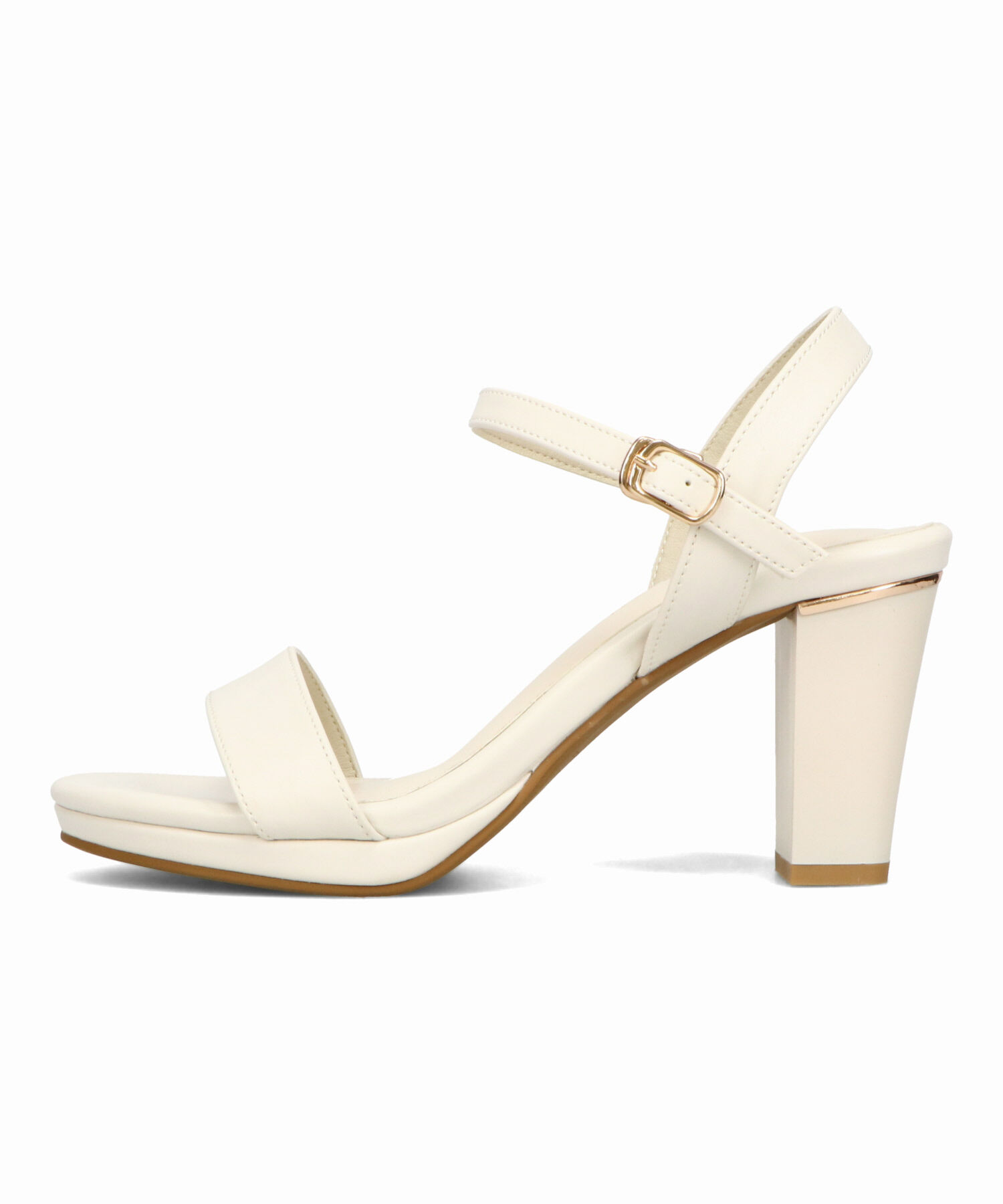 ORiental TRaffic「●2025春夏新作●ラウンドトゥラインヒールサンダル/51208 サンダル トレンド 人気」|サンダル|