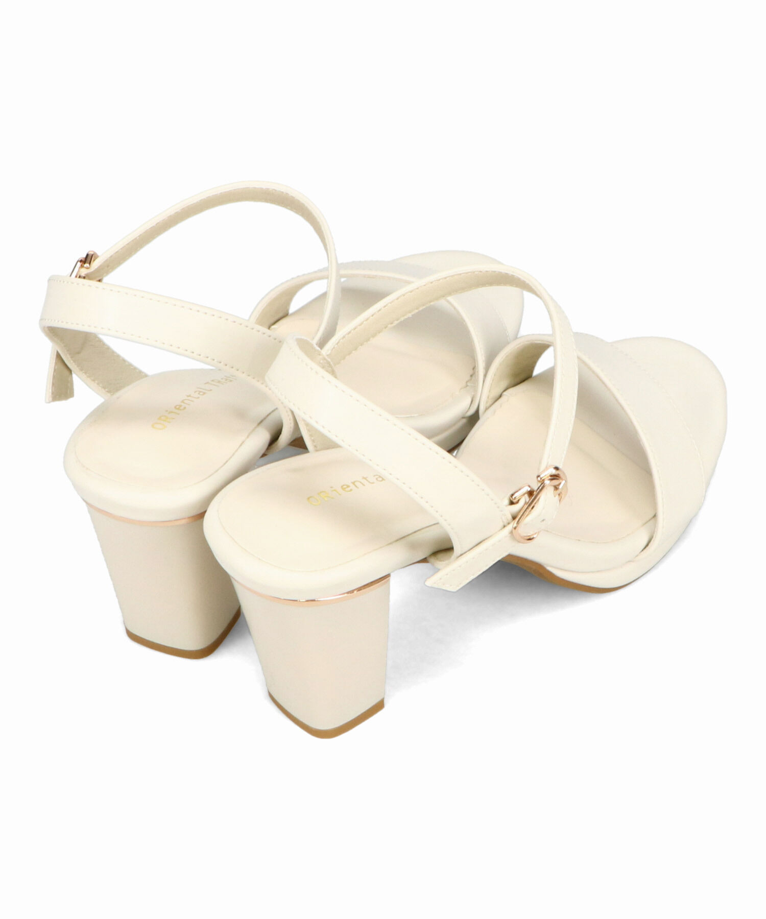 ORiental TRaffic「●2025春夏新作●ラウンドトゥラインヒールサンダル/51208 サンダル トレンド 人気」|サンダル|
