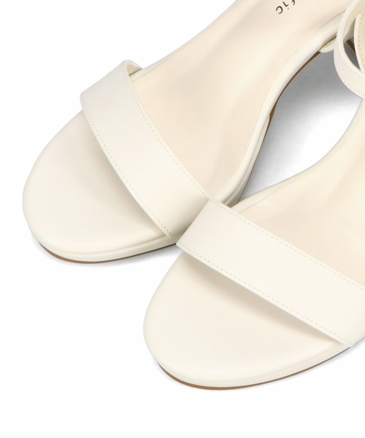 ORiental TRaffic「●2025春夏新作●ラウンドトゥラインヒールサンダル/51208 サンダル トレンド 人気」|サンダル|