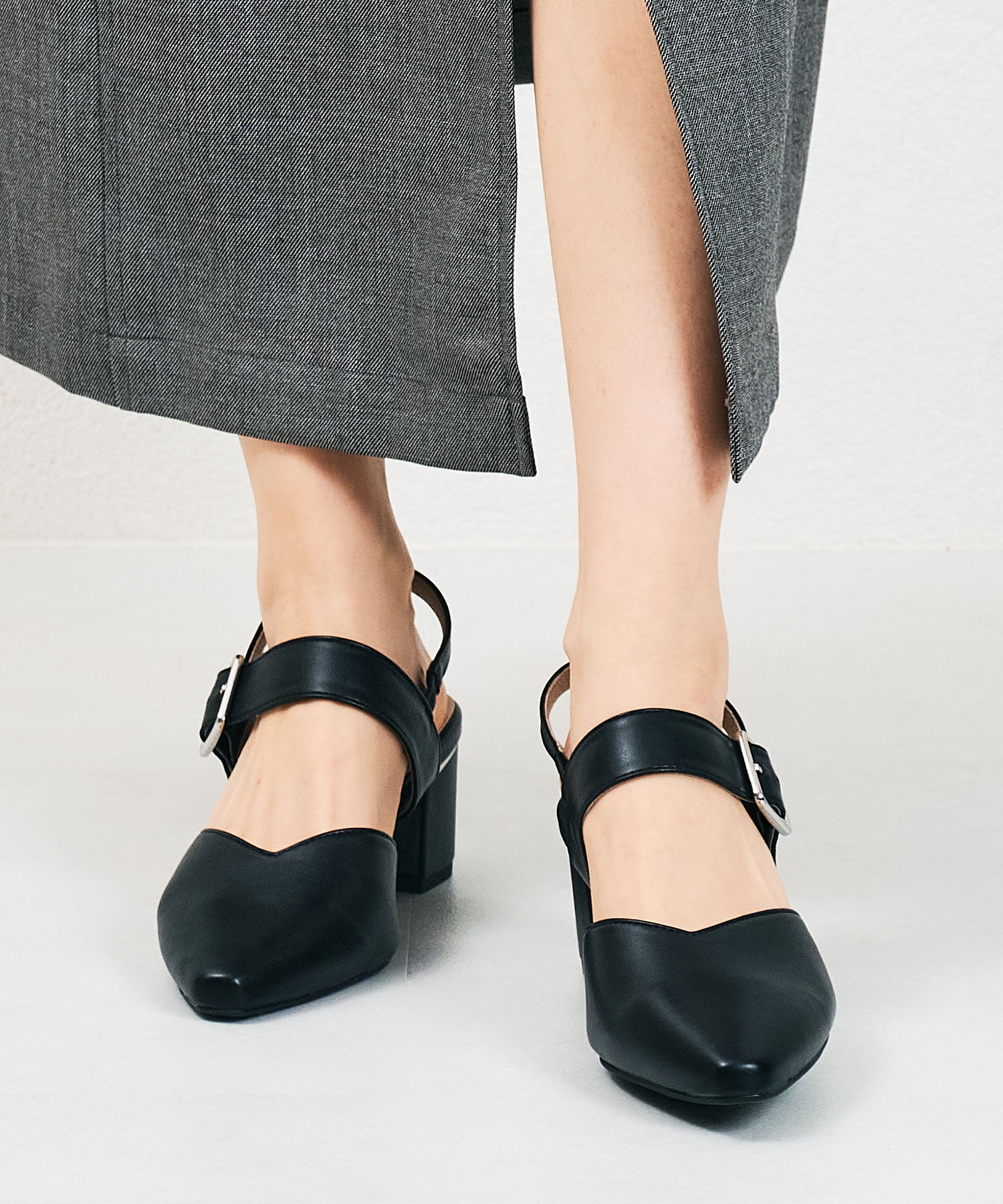 ORiental TRaffic「【アウトレット価格】バックベルトパンプス/41180」|パンプス|