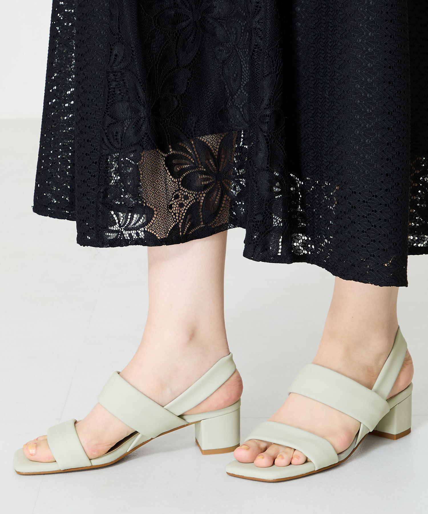 WA Oriental TRaffic「●2025春夏新作●ソフトレザーダブルベルトサンダル/52208 柔らかい 人気 フィット トレンド」|サンダル|