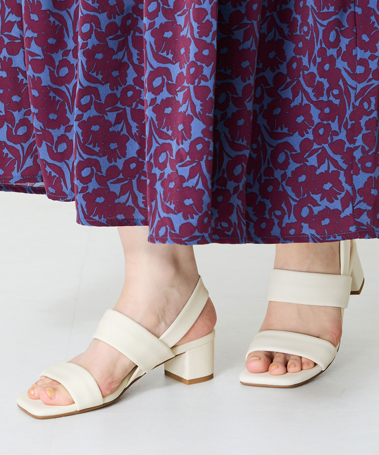 WA Oriental TRaffic「●2025春夏新作●ソフトレザーダブルベルトサンダル/52208 柔らかい 人気 フィット トレンド」|サンダル|